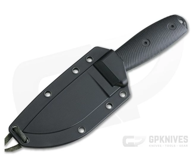 ESEE 3 Black Blade 3D Black G10 Handles Fixed Blade 3PMB-001 4 ESEE 3 Black Blade 3D Black G10 Handles Fixed Blade 3PMB-001 - Image 2