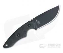 TOPS Knives 3 Pointer Black 1095 Black Canvas Micarta EDC Hunter Neck Knife 3PR-01 -EDC (Every Day Carry) Shop 3pr 01 3