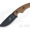 TOPS Knives 3 Pointer Black 1095 Tan Canvas Micarta EDC Hunter Neck Knife 3PR-02 -EDC (Every Day Carry) Shop 3pr 02