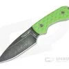 Bradford Guardian3 Sabre Ground Nimbus M390 Toxic Green G10 Fixed Blade -EDC (Every Day Carry) Shop 3s 008n m390