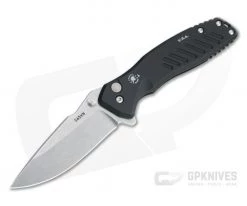 Spartan Blades Pallas Flipper Stonewashed S45VN Black Aluminum Folder 3SW