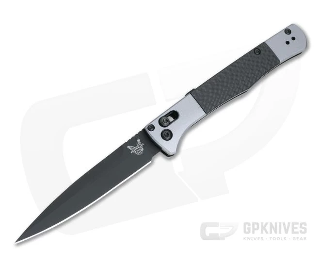 Benchmade Auto Fact Black S90V Carbon Fiber Inlaid Aluminum AXIS Lock Automatic Knife 4170BK 3 Benchmade Auto Fact Black S90V Carbon Fiber Inlaid Aluminum AXIS Lock Automatic Knife 4170BK