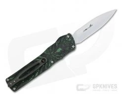 Brian Tighe Twist Tighe Small Satin RWL34 Dagger Jungle Wear FatCarbon Carbon Fiber OTF Automatic 4303