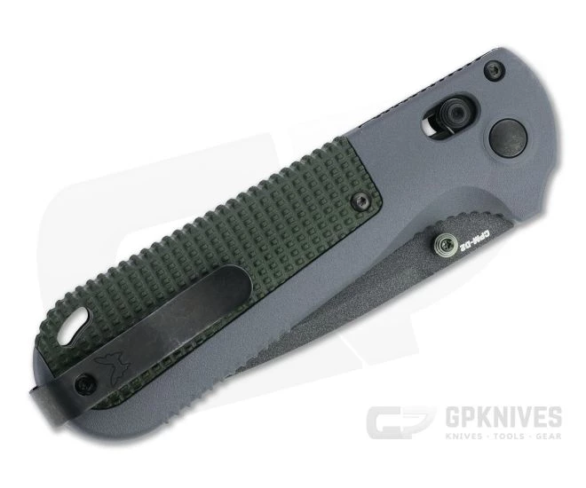 Benchmade Redoubt Black CPM-D2 Gray Grivory AXIS Folder 430BK 4 Benchmade Redoubt Black CPM-D2 Gray Grivory AXIS Folder 430BK - Image 2