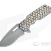 Attn2Detail Large Mark I Recurve Acid Washed S35VN Toxic Fish Net Milled Titanium Flipper 4464 2 Attn2Detail Large Mark I Recurve Acid Washed S35VN Toxic Fish Net Milled Titanium Flipper 4464 -EDC (Every Day Carry) Shop 4464