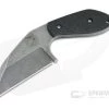 Trash Panda Knives F Off Stonewashed CPM-3V Grooved Carbon Fiber Fixed Blade Knife 4654 -EDC (Every Day Carry) Shop 4654 1