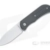Burger Custom EXK Plus Satin M390 Green Micarta Bolster Carbon Fiber Front Flipper 4674 -EDC (Every Day Carry) Shop 4674 1