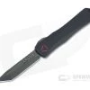 Heretic Knives Predator Manticore-E Tanto Set Battleworn DLC Red Camo Carbon Fiber OTF Automatic 4676 -EDC (Every Day Carry) Shop 4676 1