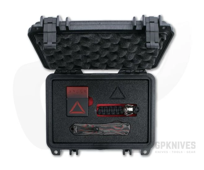 Heretic Knives Predator Manticore-E Tanto Set Battleworn DLC Red Camo Carbon Fiber OTF Automatic 4676 11 Heretic Knives Predator Manticore-E Tanto Set Battleworn DLC Red Camo Carbon Fiber OTF Automatic 4676 - Image 9