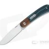 Enrique Pena Custom Front Flipper Trapper Bolstered Teal Ripple G-Carta Folder 4703 -EDC (Every Day Carry) Shop 4703 1
