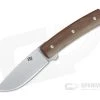 Brad Zinker FR LLF Stonewashed CPM-154 Crosscut Natural Micarta Liner Lock Flipper 4712 -EDC (Every Day Carry) Shop 4712 1