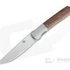 Brad Zinker Urban Trapper Front Flipper LLF Stonewashed CPM-154 Bolstered Desert Ironwood Folder 4714