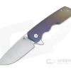 Attn2Detail Medium Mark 3 Hollow Urasuki Satin Magnacut Gradient Wings Titanium Flipper 4720 -EDC (Every Day Carry) Shop 4720 1