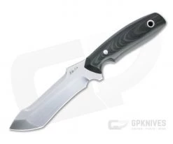 Mike Irie UC-2 Urban Carry Satin CPM-154 Black and Green Linen Micarta Fixed Blade 4733