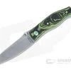 Alan Folts Utility Sheepsfoot Stonewashed CPM 154 Marbled Green G10 Folder 4747