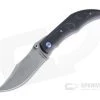 Alan Folts Sultan Tumbled CPM 154 Purple Marbled G10 Folder 4753 -EDC (Every Day Carry) Shop 4753 1