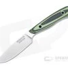 Camerer Knives Workman Drop Point Elmax Green and Black G10 Custom Fixed Blade 4760 -EDC (Every Day Carry) Shop 4760 1
