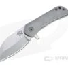 Grindhouse Knives KD #3 Flipper Stonewashed XHP Tumbled Titanium Folder 4785 -EDC (Every Day Carry) Shop 4785 1