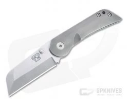 Grindhouse Knives KD #8 Non-Flipper Two-Tone S45VN Machined Titanium Folder 4787