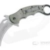 Fox Knives 479 Karambit Green Canvas Micarta Stonewashed N690Co Folder 479-MI-SW -EDC (Every Day Carry) Shop 479 mi sw 1