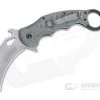 Fox Knives 479 Karambit Black Canvas Micarta Stonewashed N690Co Folder 479-MIB-SW -EDC (Every Day Carry) Shop 479 mib sw 1