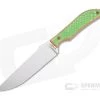 Lhotak Designs RL6 Mini Utility ATI 425 Green Snake Juma Fixed Blade 4793 -EDC (Every Day Carry) Shop 4793 1