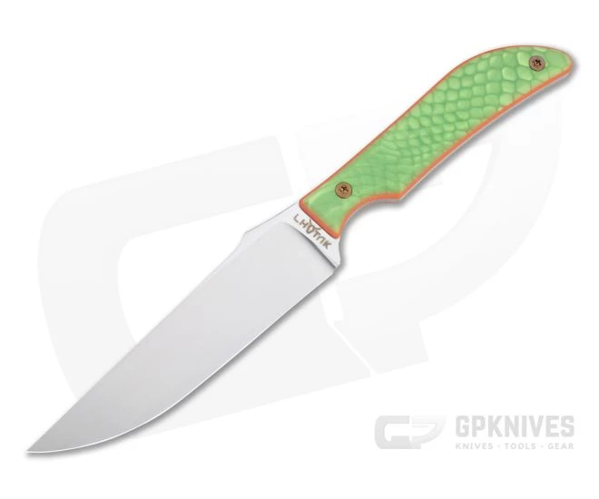 Lhotak Designs RL6 Mini Utility ATI 425 Green Snake Juma Fixed Blade 4793 3 Lhotak Designs RL6 Mini Utility ATI 425 Green Snake Juma Fixed Blade 4793