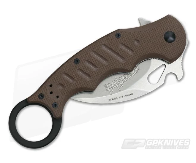 Fox Knives 479 Karambit Dark Earth G10 Stonewash Blade 479ESW 4 Fox Knives 479 Karambit Dark Earth G10 Stonewash Blade 479ESW - Image 2