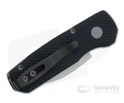 Protech Runt 5 Wharncliffe Stonewashed 20CV Textured Black Aluminum Automatic R5105 -EDC (Every Day Carry) Shop 5105 2