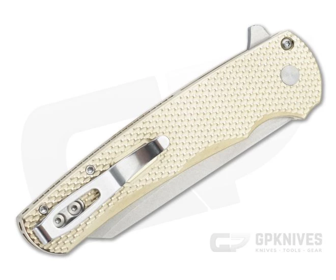 Protech Malibu Flipper Reverse Tanto Stonewashed 20CV Textured Bronze Aluminum Folder 5211 4 Protech Malibu Flipper Reverse Tanto Stonewashed 20CV Textured Bronze Aluminum Folder 5211 - Image 2