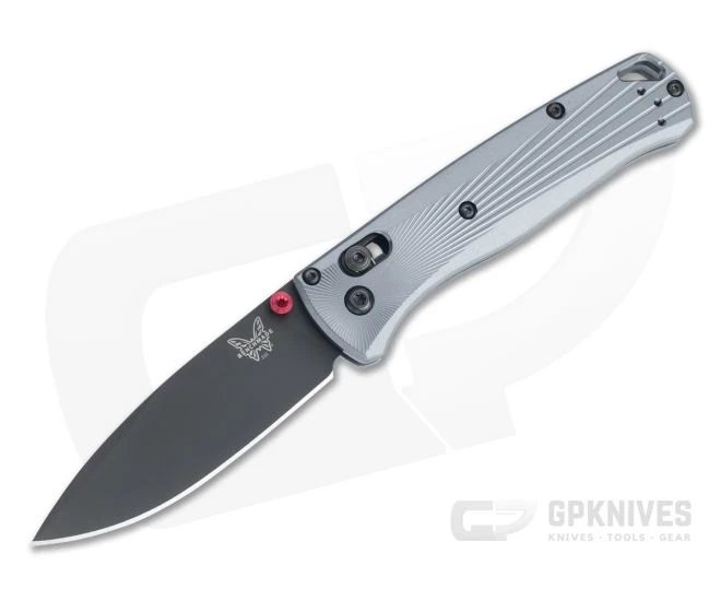 Benchmade Bugout Black M390 Milled Gray Aluminum AXIS Lock Folder 535BK-4 3 Benchmade Bugout Black M390 Milled Gray Aluminum AXIS Lock Folder 535BK-4