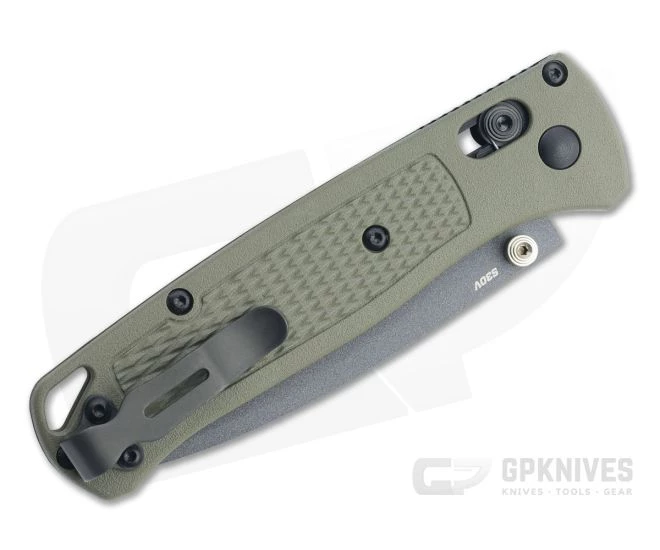 Benchmade Bugout Gray Cerakote S30V Ranger Green Folder 535GRY-1 4 Benchmade Bugout Gray Cerakote S30V Ranger Green Folder 535GRY-1 - Image 2