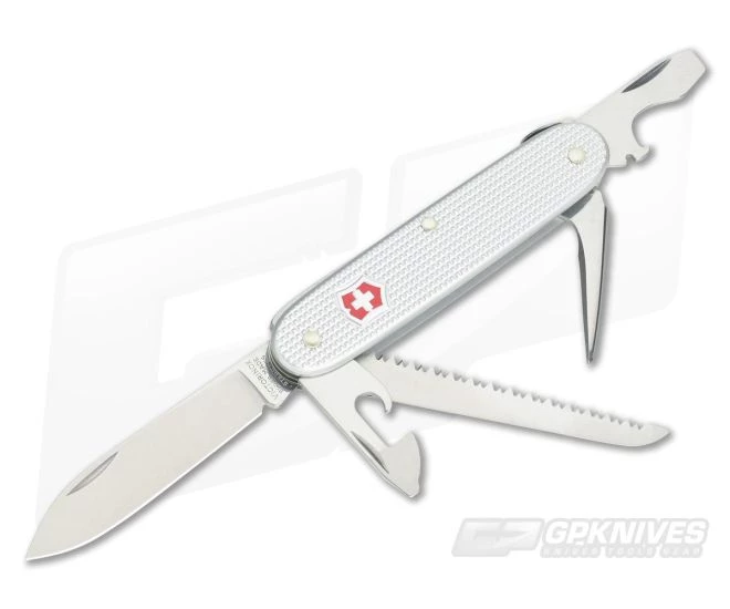 Victorinox Farmer Silver Alox Swiss Army Knife 0.8241.26-X2 3 Victorinox Farmer Silver Alox Swiss Army Knife 0.8241.26-X2