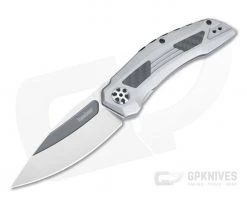 Kershaw Norad Satin D2 Carbon Fiber Inlaid KVT Frame Lock Hidden Flipper 5510