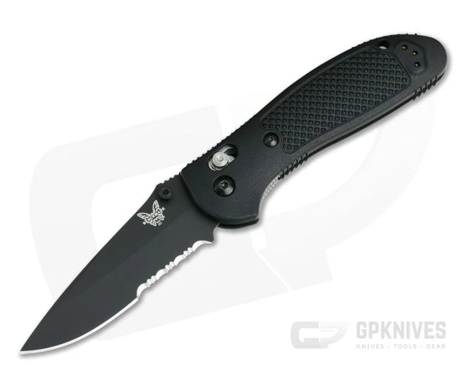 Benchmade 551SBK-S30V Griptilian Drop Point Black Serrated 3 Benchmade 551SBK-S30V Griptilian Drop Point Black Serrated