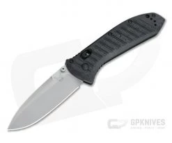 Benchmade Manual Presidio II Black CF-Elite Plain S30V AXIS Lock Folder 570-1