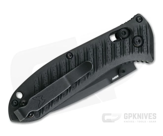Benchmade Mini Presidio II Manual Black CF-Elite Black Plain S30V AXIS Lock Folder 575BK-1 4 Benchmade Mini Presidio II Manual Black CF-Elite Black Plain S30V AXIS Lock Folder 575BK-1 - Image 2