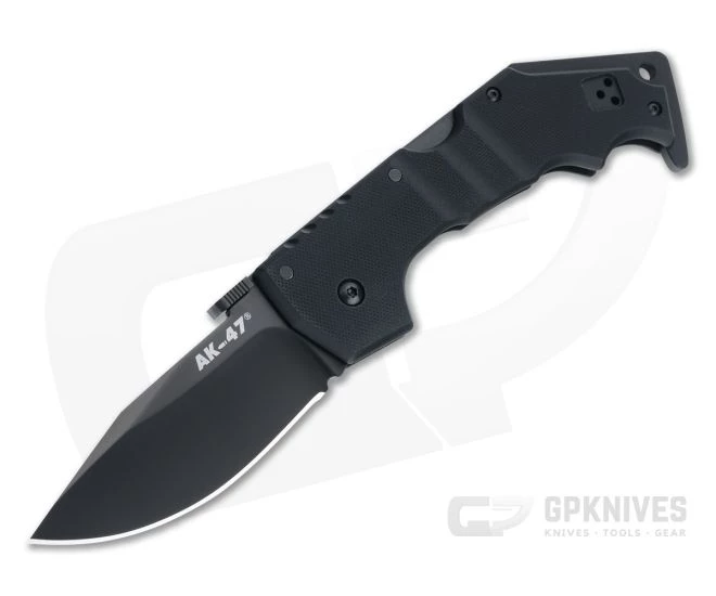 Cold Steel AK-47 All Black CPM-S35VN Tri-Ad Lock Folding Knife 58M 3 Cold Steel AK-47 All Black CPM-S35VN Tri-Ad Lock Folding Knife 58M