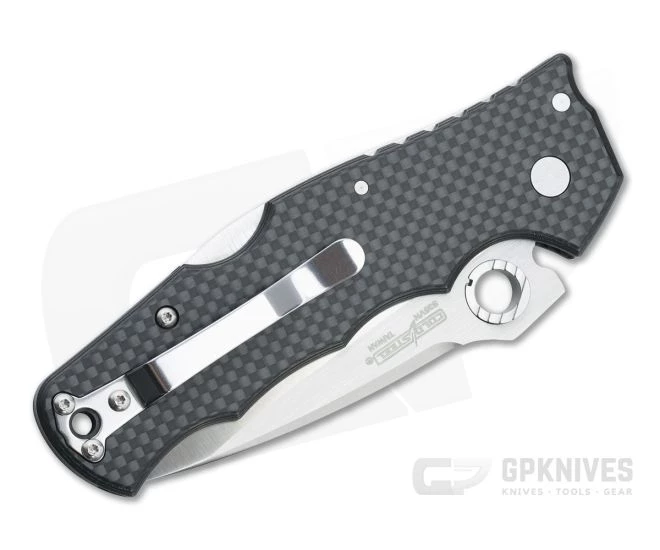 Cold Steel Silver Eye Elite Spear Point S35VN Carbon Fiber Folder 62QCFB 4 Cold Steel Silver Eye Elite Spear Point S35VN Carbon Fiber Folder 62QCFB - Image 2