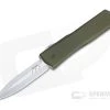 Axial Shift Double Edge Stonewashed S35VN OD Green OTF Automatic -EDC (Every Day Carry) Shop 63755 1