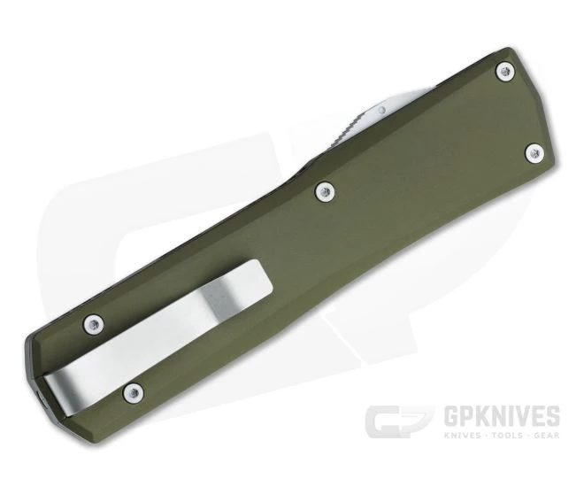 Axial Shift Double Edge Stonewashed S35VN OD Green OTF Automatic 4 Axial Shift Double Edge Stonewashed S35VN OD Green OTF Automatic - Image 2