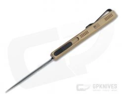 Axial Shift Double Edge Blackwashed S35VN Tan OTF Automatic -EDC (Every Day Carry) Shop 63759 3