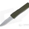 Axial Shift Clip Point Stonewashed 20CV OD Green OTF Automatic -EDC (Every Day Carry) Shop 63784 1