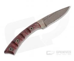 Dawson Knives Angler Arizona Copper 3V Red/Black G10 Fixed Blade -EDC (Every Day Carry) Shop 64117 3