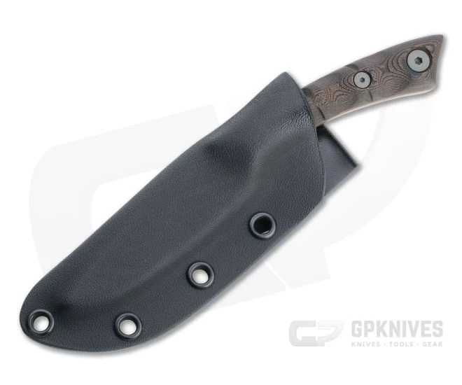 Dawson Knives Angler Arizona Copper 3V Orange/Black G10 Fixed Blade 4 Dawson Knives Angler Arizona Copper 3V Orange/Black G10 Fixed Blade - Image 2