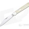 Tidioute Cutlery #65 Ben Hogan Smooth White Bone Slip Joint 651122 -EDC (Every Day Carry) Shop 651122 swb 1
