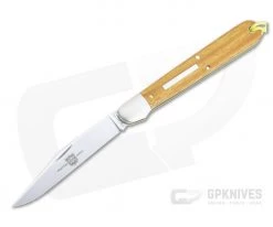 Great Eastern Cutlery #65 Horse Apple Hogan Texas Osage Orange Wood Slip Joint 651122SS