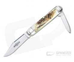 Northfield UN-X-LD #68 White Owl Sambar Stag Slip Joint 681221-13