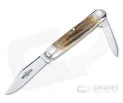 Northfield UN-X-LD #68 White Owl Sambar Stag Slip Joint 681221-14