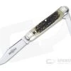 Northfield UN-X-LD #68 White Owl Sambar Stag Slip Joint 681221-15 -EDC (Every Day Carry) Shop 681221 ss 15 1